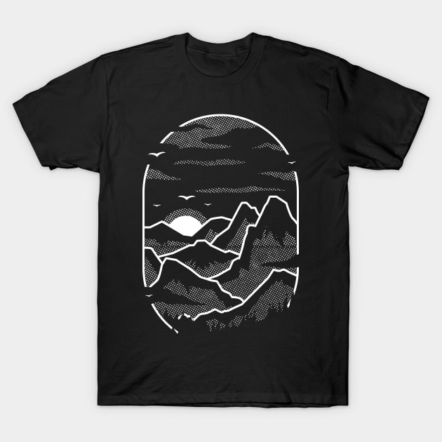 landscape vibes T-Shirt by Johann Brangeon